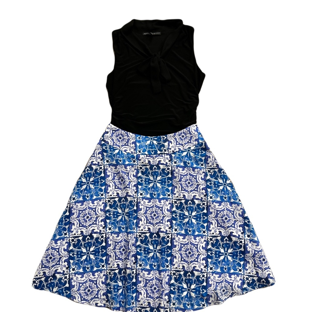 The Limited Floral A-Line Skirt, Size 4P, Polyester Fabric, Excellent Condition